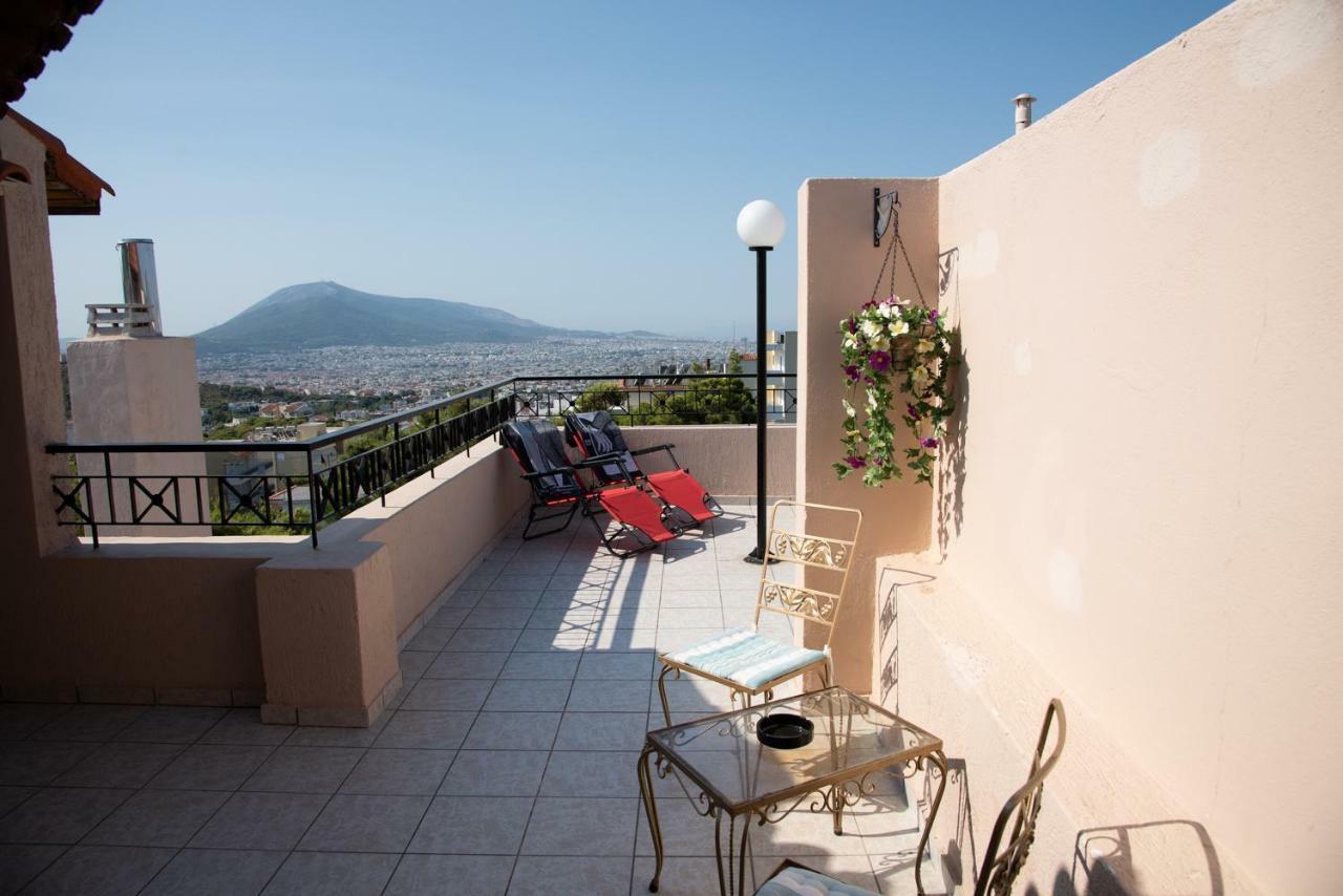 Cozy Loft 360O View Of Athens Appartement Buitenkant foto